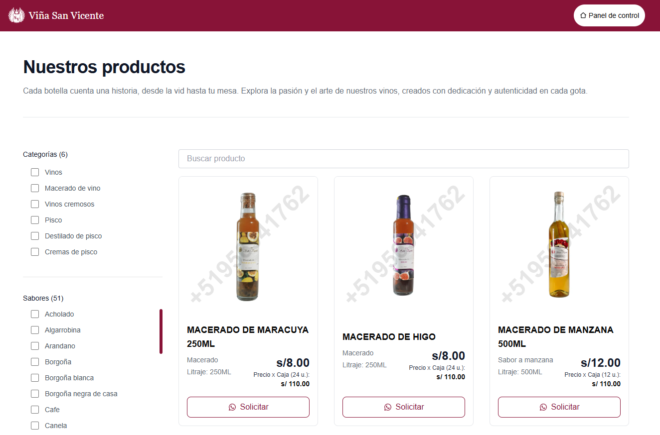 Preview de Viñedos San Vicente